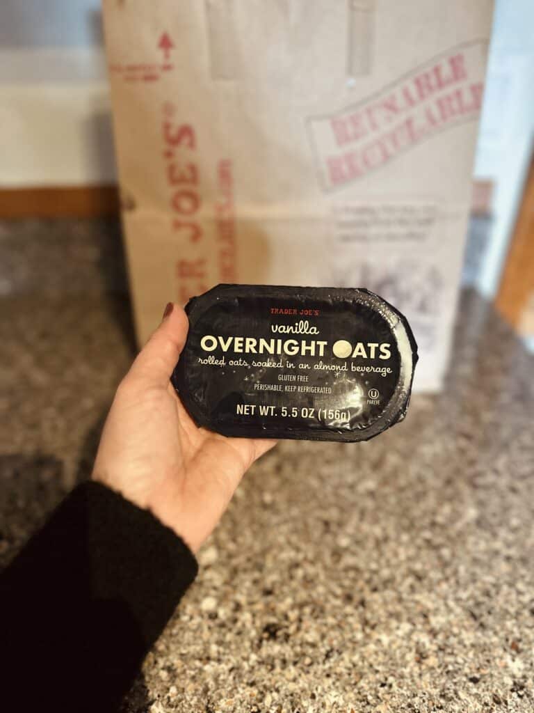 vanilla overnight oats